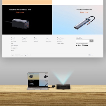 Adaptor HDMI, VGA, Jack, Micro-USB Baseus, 1080P, WKQX010101 - Negru - Img 7