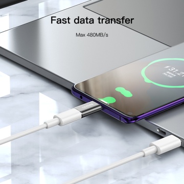 Adaptor OTG Type-C la Lightning Yesido GS22, 480Mbps - Gri - Img 5
