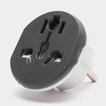 Adaptor priza universal pentru calatorie Techsuit, 3C529 - Gri - Img 6
