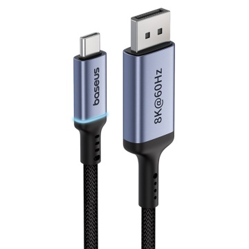 Cablu adaptor Type-C la DP Baseus, 8K, 1.5m, B0063370D111-00 - Negru - Img 7