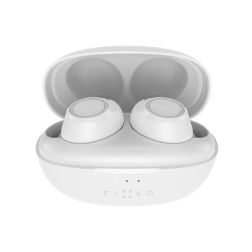 Casti Bluetooth V5.3 cu TWS - Fixed (FIXBDS-WH) - Alb - Img 2