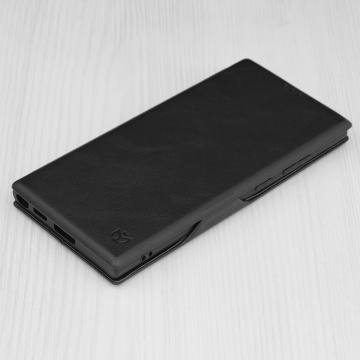 Husa 360° Samsung Galaxy S22 Ultra 5G Techsuit Safe Wallet Plus, Black - Img 5