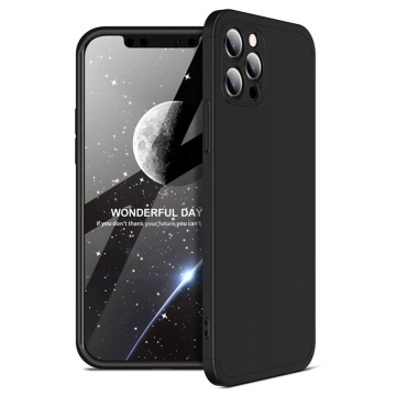 Husa 360 + Protector Ecran GKK - iPhone 13 Pro - Negru - Img 2