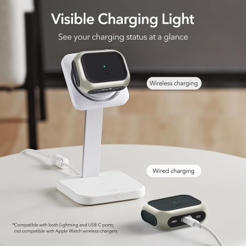 Husa Apple AirPods Pro 2 ESR Orbit Hybrid HaloLock - Gri - Img 4