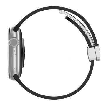 Husa Apple Watch 1/2/3/4/5/6/7/8/9/10/SE/SE 2 (38/40/41/42mm) Techsuit W011 - Negru - Img 4