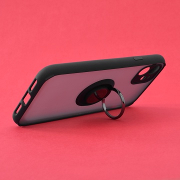 Husa cu Inel Magnetuc pentru Iphone 11, Black - Img 3