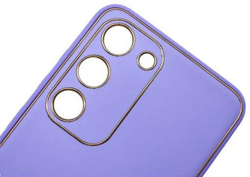 Husa din piele ecologica Samsung Galaxy S23 Plus Violet - Img 2