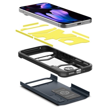 Husa Google Pixel 9 Pro Spigen Tough Armor - Albastru - Img 3