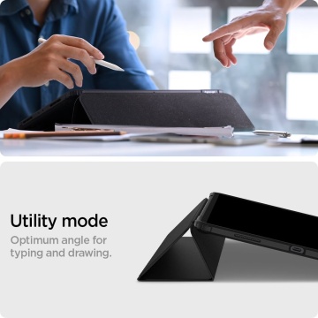 Husa iPad Pro 11" 2021 Spigen Ultra Hybrid Pro - Negru - Img 2