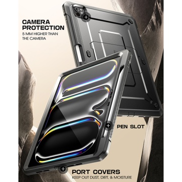 Husa iPad Pro 13 (2024) Supcase Unicorn Beetle Pro, Negru - Img 6