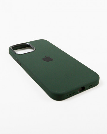Husa Iphone 12 Pro Max din silicon Verde MagSafe - Img 4