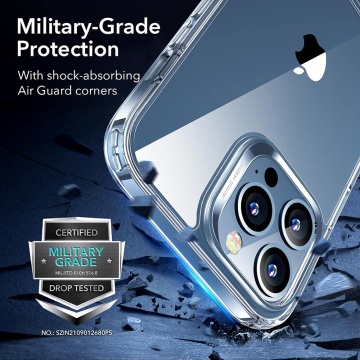 Husa iPhone 13 Pro ESR Air Shield Boost Kickstand - Transparent - Img 4