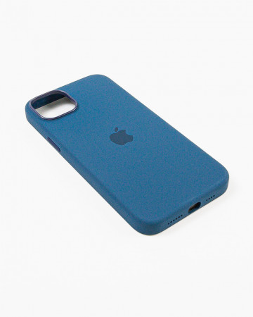 Husa Iphone 14 Plus din silicon Albastra MagSafe - Img 4