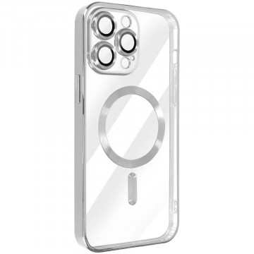 Husa Iphone 14 Pro Max MagSafe Silver - Img 1