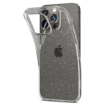 Husa Iphone 14 Pro Max Spigen - Liquid Crystal Glitter, Clear - Img 4