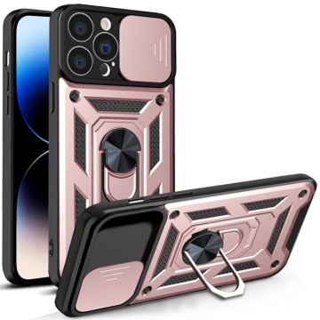 Husa Iphone 14 Pro Techsuit - CamShield Series, Rose Gold - Img 1