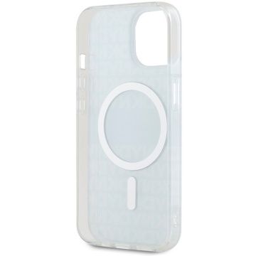 Husa iPhone 15 - DKNY IML Mono & Stripe MagSafe (DKHMP15SHRHSEE) - Beige - Img 2