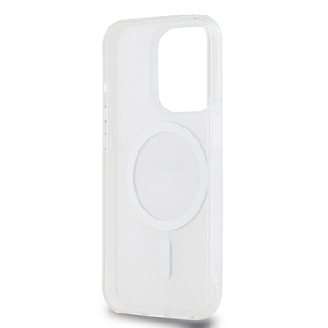 Husa iPhone 15 Pro Max - DKNY IML Mono & Stripe MagSafe (DKHMP15XHRHSEP) - Pink - Img 5