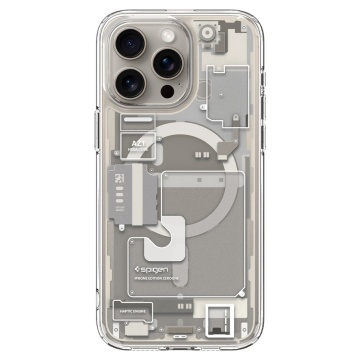 Husa iPhone 15 Pro Max - Natural Titanium, Magsafe - Img 3
