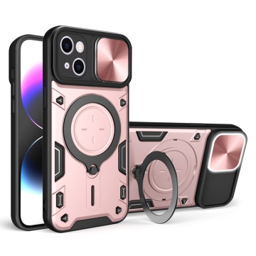 Husa iPhone 15 Techsuit CamGuard Pro - Roz Gold - Img 1