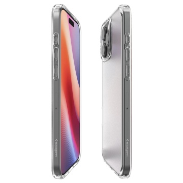 Husa iPhone 16 Pro Max Spigen Ultra Hybrid - Transparent Mat - Img 2
