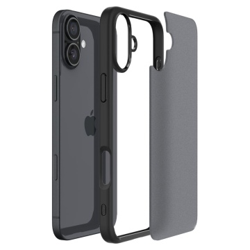 Husa iPhone 16 Spigen Ultra Hybrid - Negru Frost - Img 4