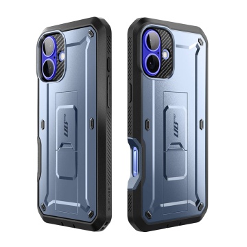 Husa iPhone 16 Supcase Unicorn Beetle Pro - Albastru - Img 2