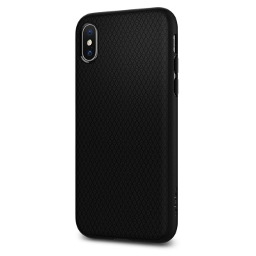 Husa Iphone XS Spigen Liquid Air - Negru Mat - Img 4