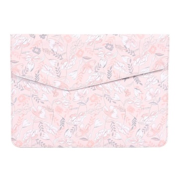 Husa laptop 15"-16" din piele CanvasArtisan, E4-P03 - Roz - Img 3