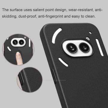 Husa Nothing Phone (2a) Nillkin Super Frosted Shield Pro - Negru - Img 7