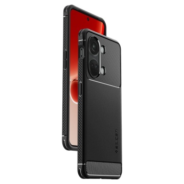 Husa OnePlus Nord 3 Spigen Rugged Armor - Negru - Img 6