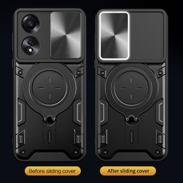 Husa Oppo A58 4G Techsuit CamGuard Pro - Negru - Img 2