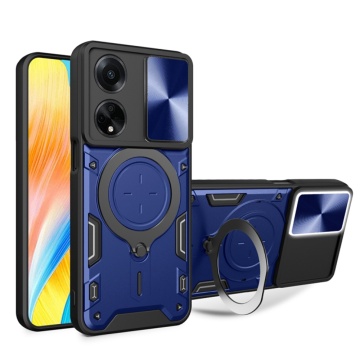 Husa Oppo A98 5G Techsuit CamGuard Pro - Albastru - Img 1