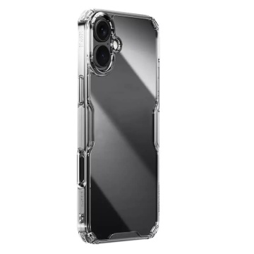 Husa pentru iPhone 16 - Nillkin Nature TPU Pro Case - Transparent - Img 5