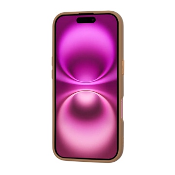 Husa pentru iPhone 16 Plus - Techsuit HaloFrost MagSafe Series - Sandstone Brown - Img 3
