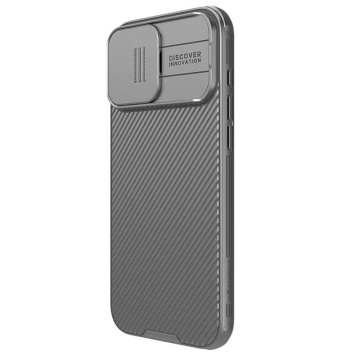 Husa pentru iPhone 16 Pro Max - Nillkin CamShield Pro - Titanium Gray - Img 4