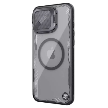 Husa pentru iPhone 16 Pro Max - Nillkin Iceblade Prop Magnetic (without Camera Cutout) - Black - Img 3