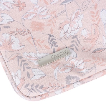 Husa pentru laptop 13-14 din piele CanvasArtisan, G4-89 - roz - Img 3