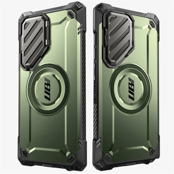 Husa pentru Samsung Galaxy S24 Ultra - Supcase Unicorn Beetle XT MagSafe - Guldan - Img 2