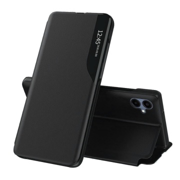 Husa Samsung Galaxy A06 Eco Leather View flip tip carte - Negru - Img 1
