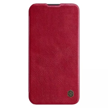 Husa Samsung Galaxy S23 Plus Nillkin QIN Pro Leather, Red - Img 1