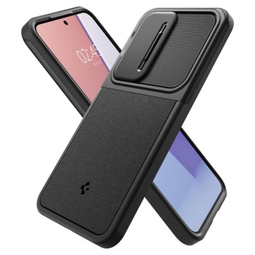 Husa Samsung Galaxy S24 Spigen Optik Armor - Negru - Img 4