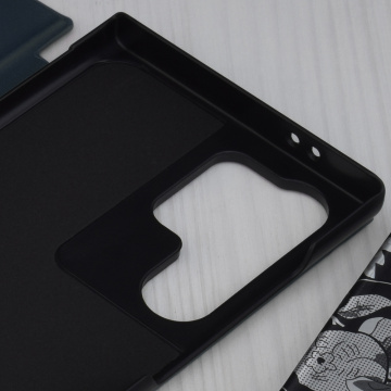 Husa Samsung Galaxy S24 Ultra Eco Leather View flip tip carte, Albastru - Img 5