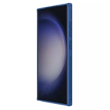 Husa Samsung Galaxy S24 Ultra Nillkin Super Frosted Shield Pro - Albastru - Img 4
