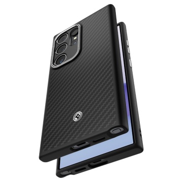 Husa Samsung Galaxy S24 Ultra Spigen Enzo Aramid - Negru - Img 5