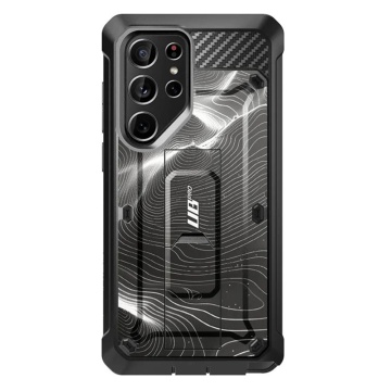 Husa Samsung Galaxy S24 Ultra Supcase Unicorn Beetle Pro, Black Ripple - Img 2
