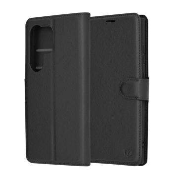Husa Samsung Galaxy S24 Ultra Techsuit Leather Folio, Black - Img 1
