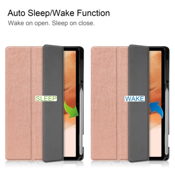 Husa Samsung Galaxy Tab S7 Plus Techsuit FoldPro - Rose Gold - Img 5