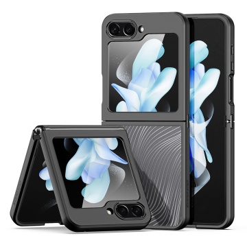 Husa Samsung Galaxy Z Flip 5 Dux Ducis Aimo Series - Negru - Img 1