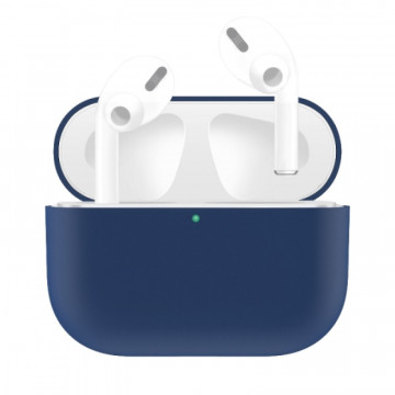Husa Silicon AirPods Pro Albastru - Img 1